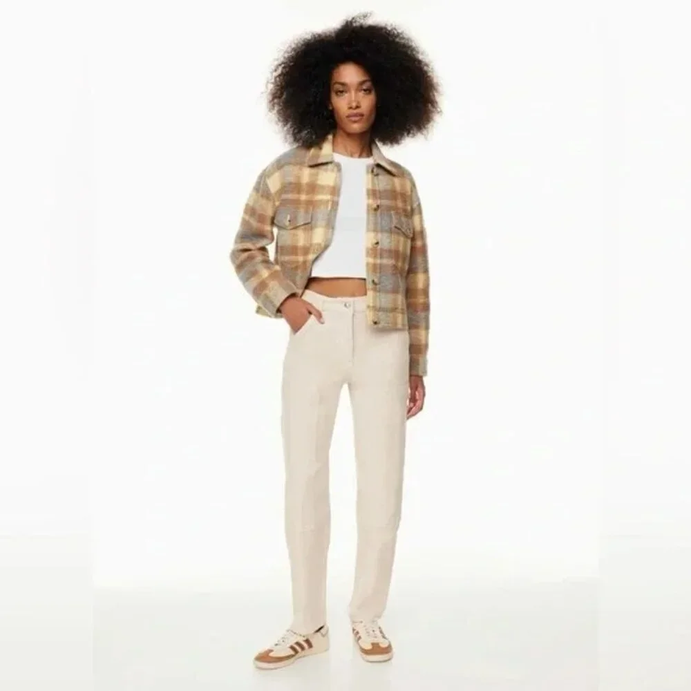 Wilfred free size 00 Brennan Pant High-waisted utility pants, Birtch tan cargo - Picture 1 of 7